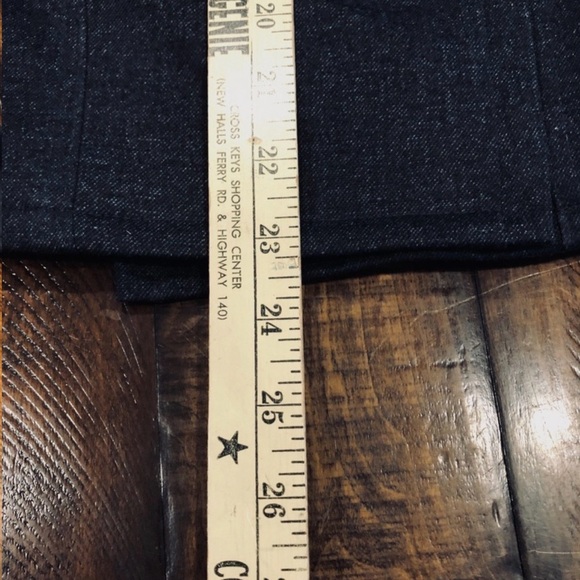 Tommy Hilfiger Womens size 6 dark indigo blue side zip collared blazer jacket - Picture 10 of 16